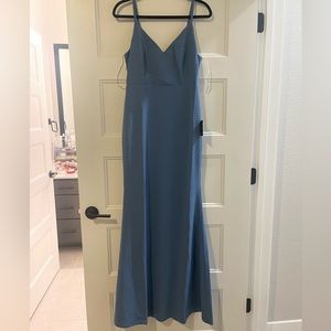 Lulus blue bridesmaid dress, never worn, with tags